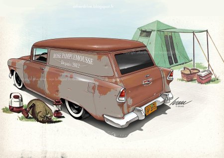 Chevrolet sedan delivery 1957