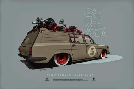 Cоветский дизельпанк. художник андрей ткаченко