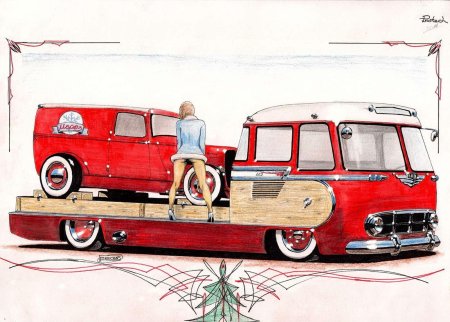 Машина иллюстрация