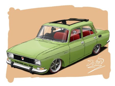 Иж москвич стенс