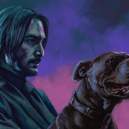 Киану ривз джон уик арт