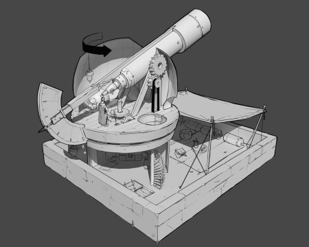 Обсерватория концепт арт