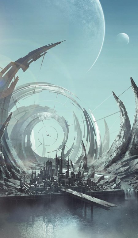 Футуристический пейзаж