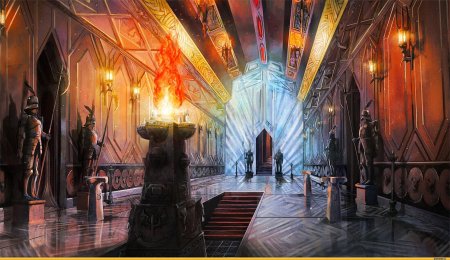 Тронный зал императора вархаммер