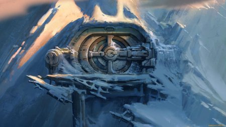 Sci fi бункер арт концепт