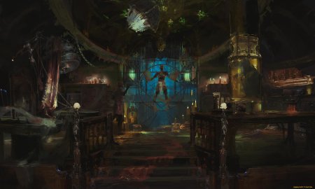 Лаборатория концепт арт фэнтези