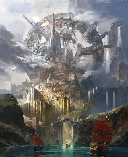 Стройка арт фэнтези