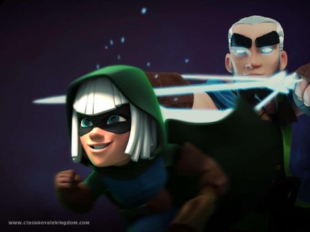 Бандитка из клеш рояль