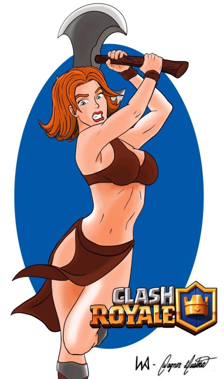 Валькирия clash royale