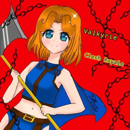 Clash royale valkyrie