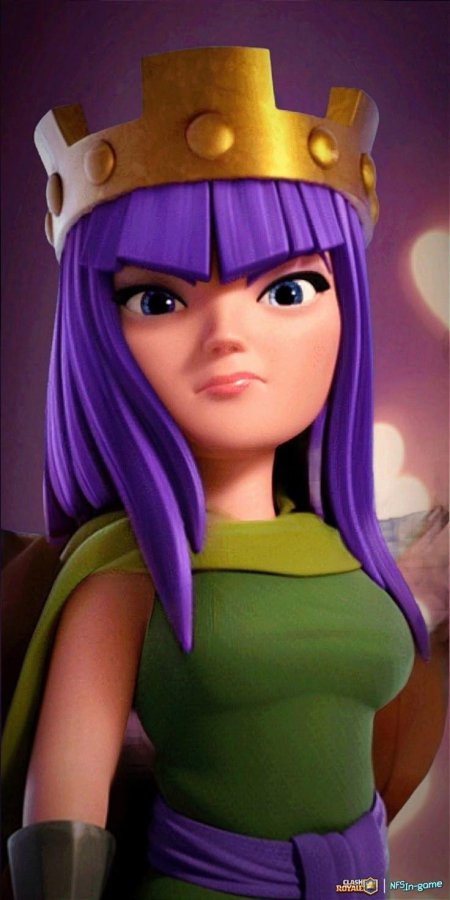 Клэш оф кланс королева лучниц