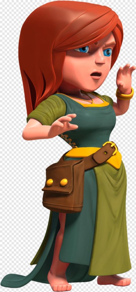 Жительница клэш оф кланс