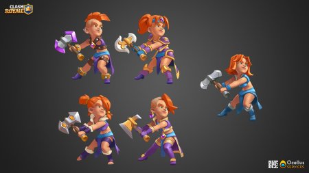 Валькирия клеш рояль