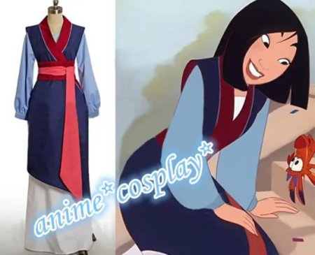 Мулан наряды