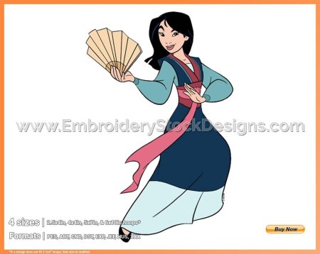 Мулан из мультика