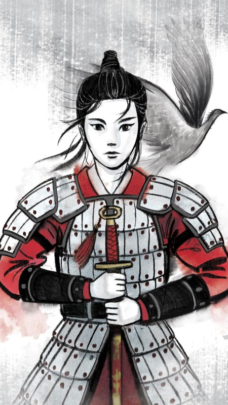Мулан рисунок