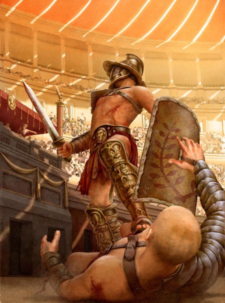 Древний рим арена гладиаторов