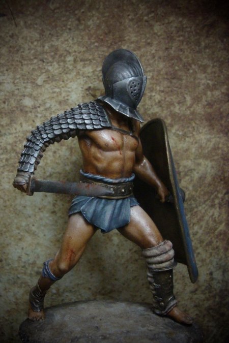 Гладиатор ретиарий и секутор