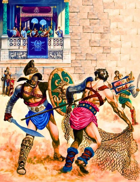 Древний рим арена гладиаторов