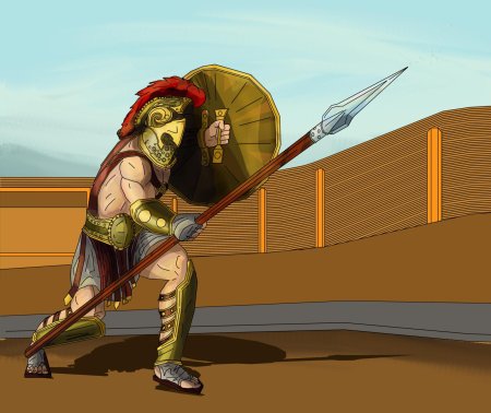 Гопломах гладиатор