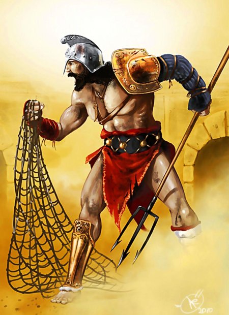 Ретиарий гладиатор