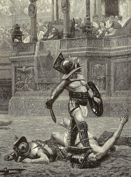 Жан-леон жером pollice verso