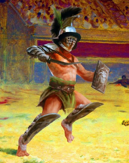 Гладиаторские бои в древнем риме