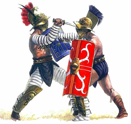 Древний рим римляне гладиаторы