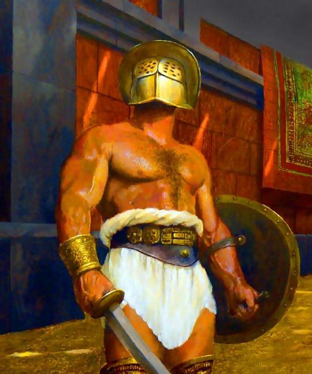 Римский воин гладиатор