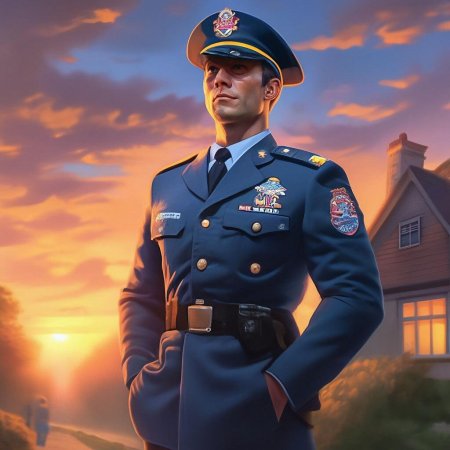 Немецкий офицер арт