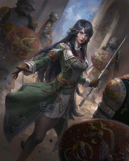 Воительница фэнтези