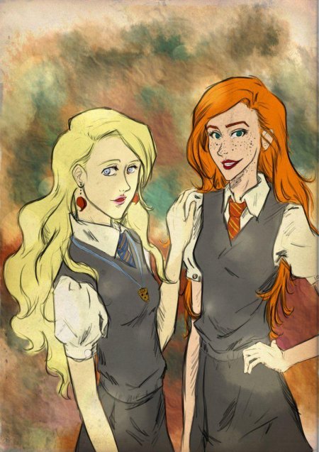 Серебряное трио джинни полумна невилл