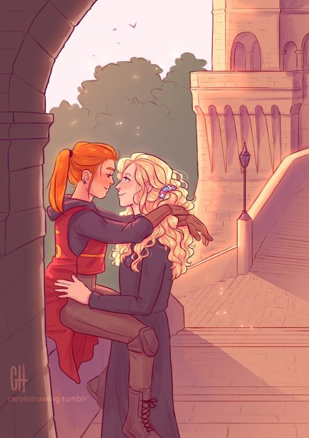 Гермиона джинни и полумна арт