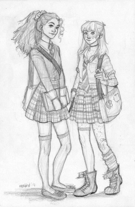 Раскраски гарри поттер гермиона и драко