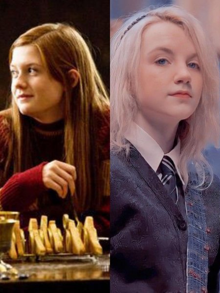 Джинни уизли гермиона грейнджер полумна лавгуд