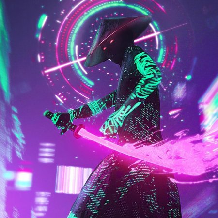 Неоновый самурай