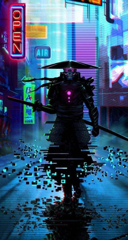 Samurai киберпанк