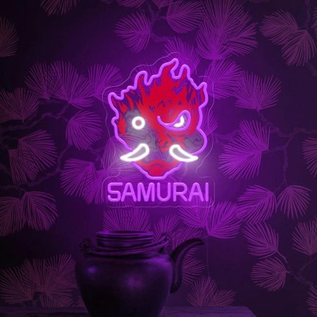 Логотип samurai cyberpunk