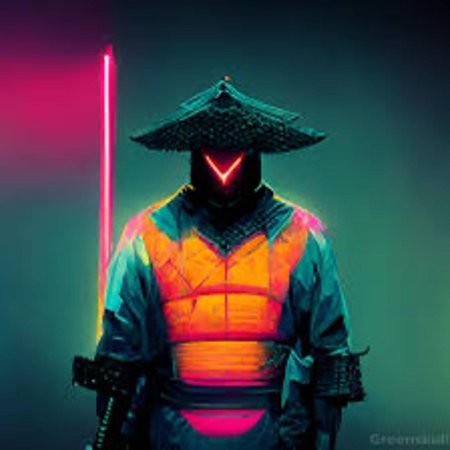 Неоновый самурай