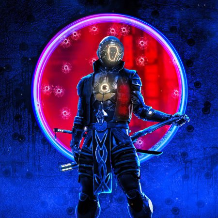 Cyberpunk самурай