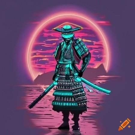 Самурай картина