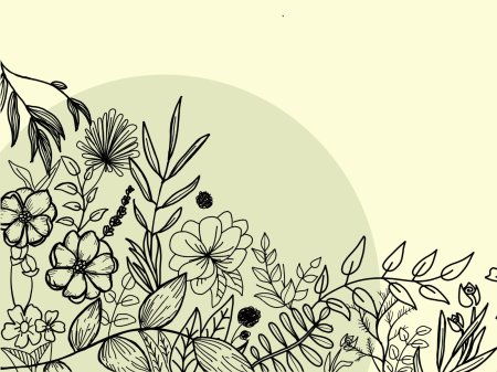 Полевые цветы графика