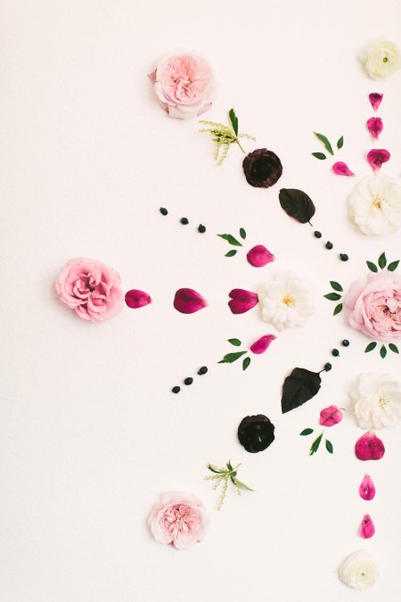 Цветочные фоны