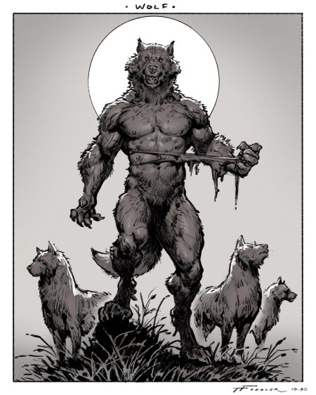 Taran fiddler werewolf