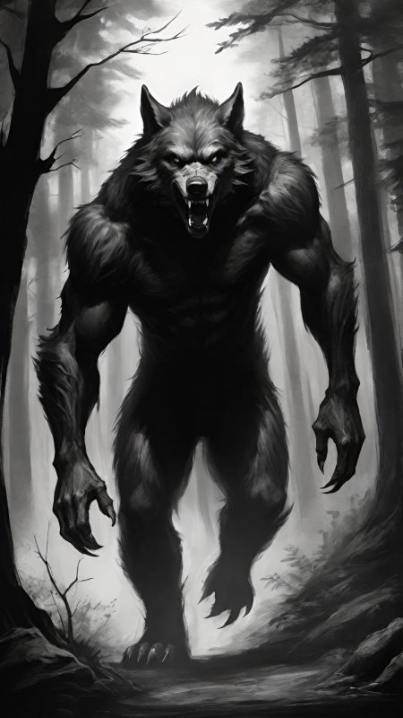Вервольф волк оборотень
