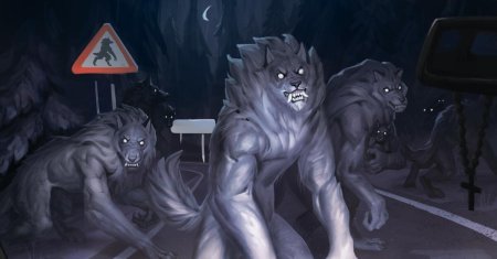 Вервольф оборотень арт