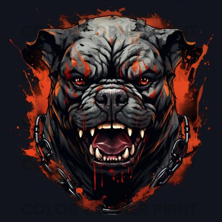 Бульдог злой