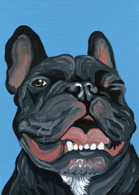Французский бульдог art