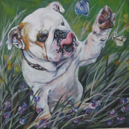 Картина по номерам французский бульдог