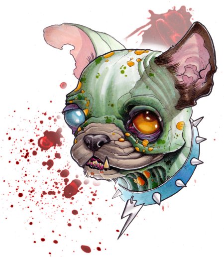 Французская бульдог